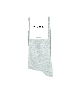 Klue Organic Cotton Tennis Sport Socks- Plain Grey