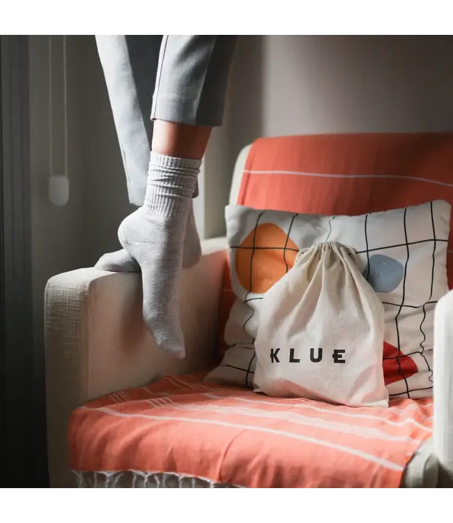 Organic Cotton Tennis Sport Socks- Plain Grey