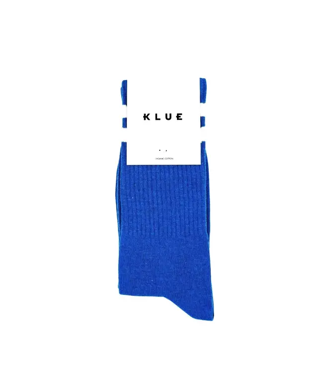 Organic Cotton Tennis Sport Socks- Blue & White