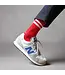 Organic Cotton Tennis Sport Socks- Red & White