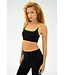 Cait Rigor Bra- Black/Chartreuse
