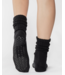 Slouch Crew Grip Sock- Black