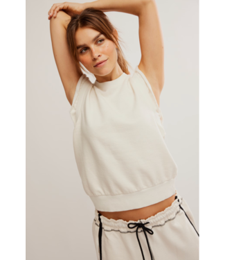 Free People Flutter Tank- White