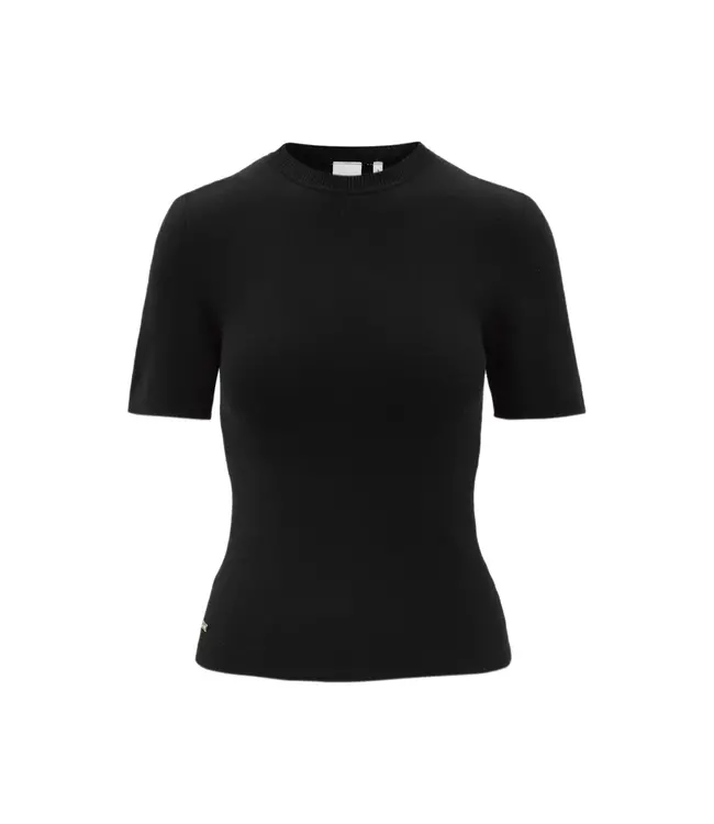 Olly Regular Shortsleeve Tee- Black