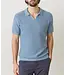 Conrad Sweater Polo- Washed Indigo