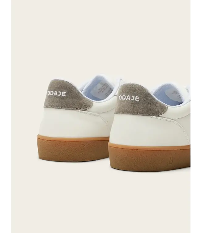 Pablo Low Top Trainers- White/Grey