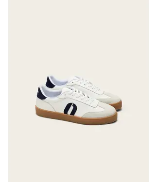 Odaje Pablo Low Top Trainers- White/Navy