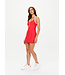 Pacific Ali Racer Back Dress- Red