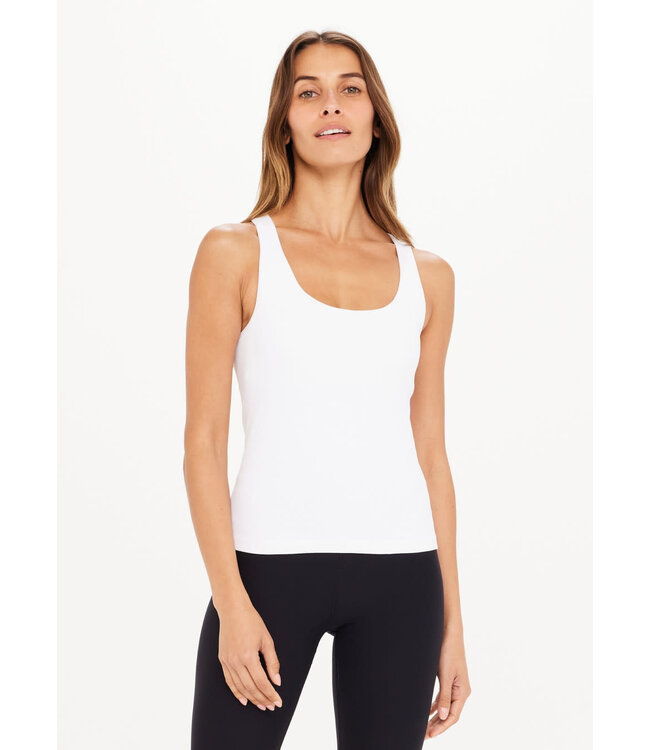 Balance Seamless Lenny Tank- White