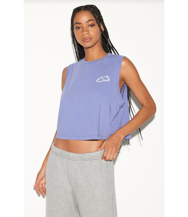 SG Paradise Doheny Crop Tank- Wisteria