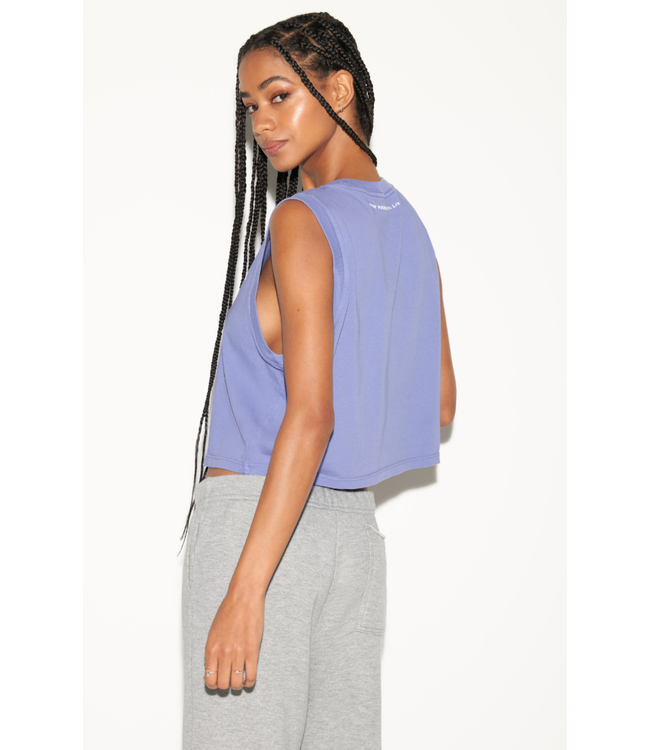 SG Paradise Doheny Crop Tank- Wisteria