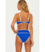 Leona Top & Carlotta Bottom Set- Riviera Azure