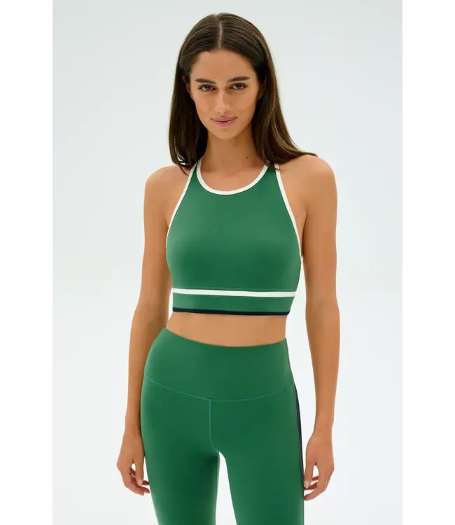 Layla Airweight Bra- Arugula/Indigo