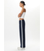 Maxie Rigor Track Pant- Indigo/White