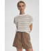 Ciara Stripe Knit Top- Chanterelle Stripe