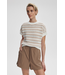 Ciara Stripe Knit Top- Chanterelle Stripe