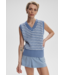 Antonella Knit Vest- Infinity Blue