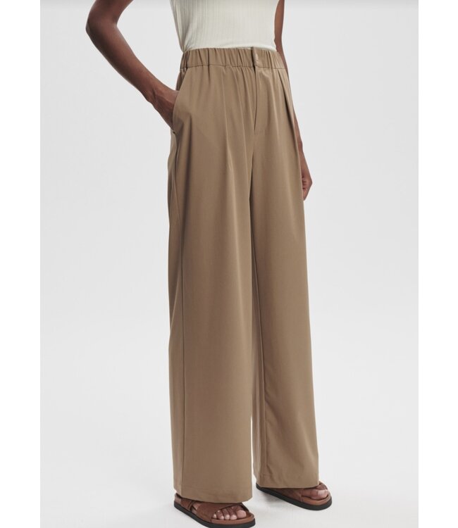 Kayson Wide Leg 29.5- Taupe Stone