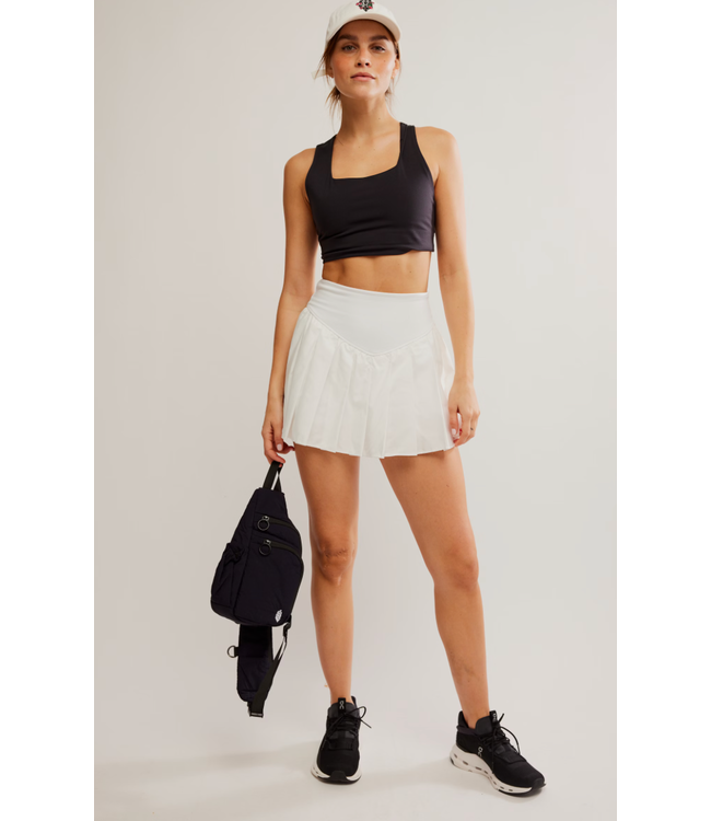 Swing Of Things Skort- White