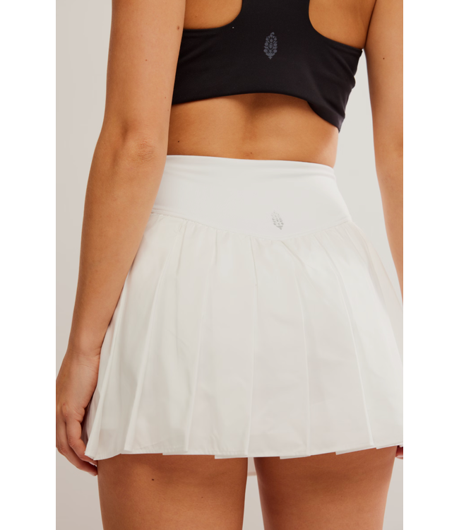 Swing Of Things Skort- White