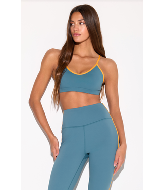 Spiritual Gangster Horizon Bra- Cabana Blue