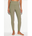 Lotus 2-Tone 7/8 Legging- Dark Palm