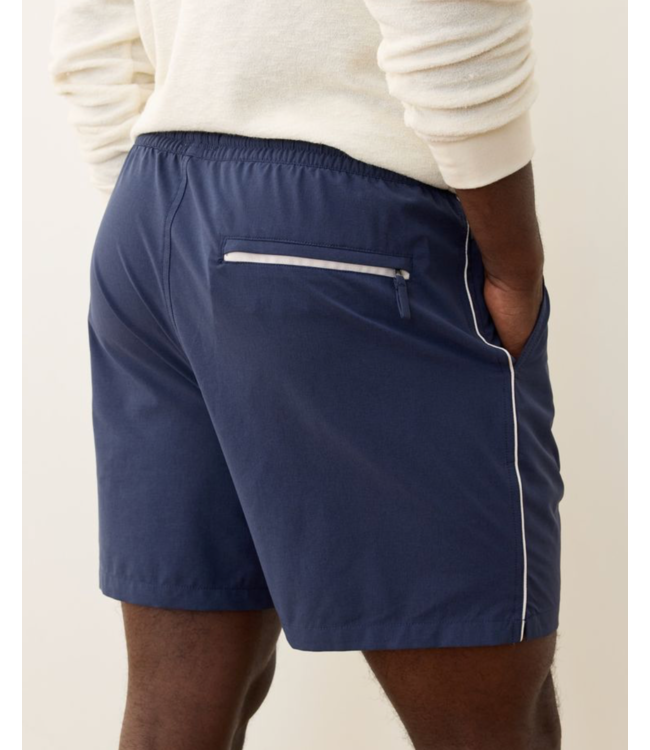 Lined Sport & Swim Short 6"- Mood Indigo
