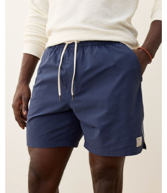 Lined Sport & Swim Short 6"- Mood Indigo