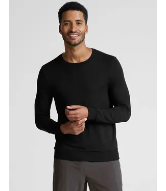 Beyond Yoga Always Beyond Pullover Crew- Black