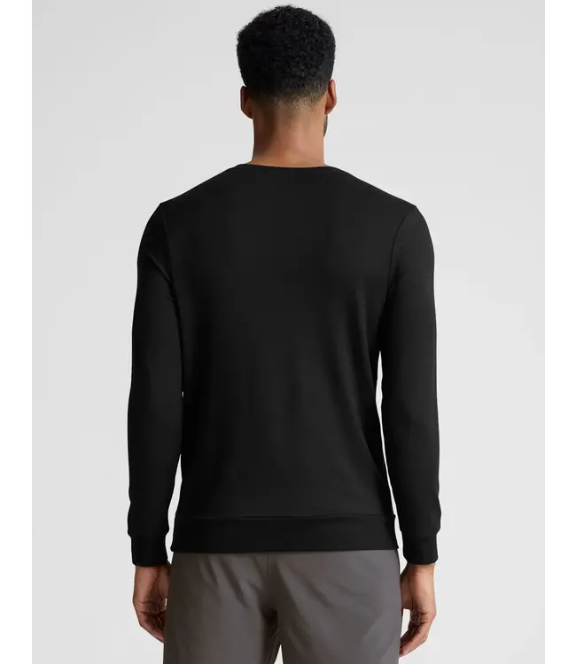 Always Beyond Pullover Crew- Black