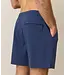Lined Sport & Swim Short 6"- Navy/Blue Stripe