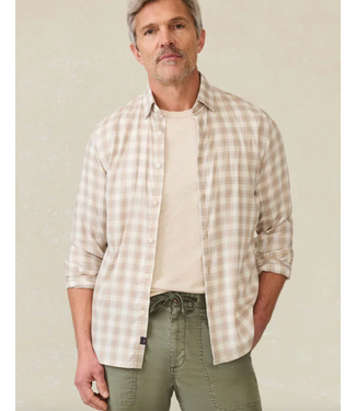 Faherty Brand Movement Monterrey Shirt- Willow Creek Plaid
