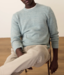 Marl Crew Sweater- Topaz