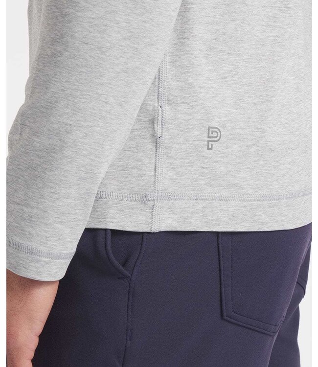 Go-To Henley- Heather Silver Spoon