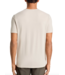 Signature Jacquard Crew Tee- Natural