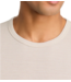 Signature Jacquard Crew Tee- Natural