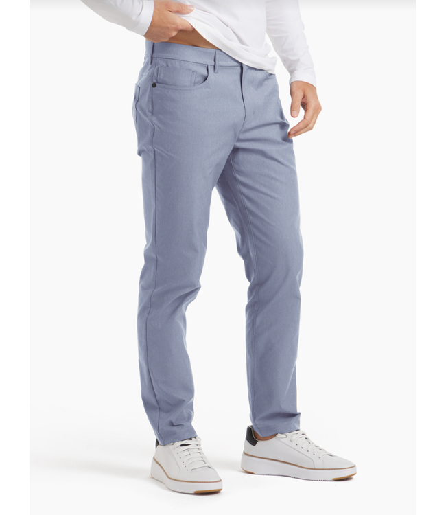 Dealmaker Pants- Heather Chambray