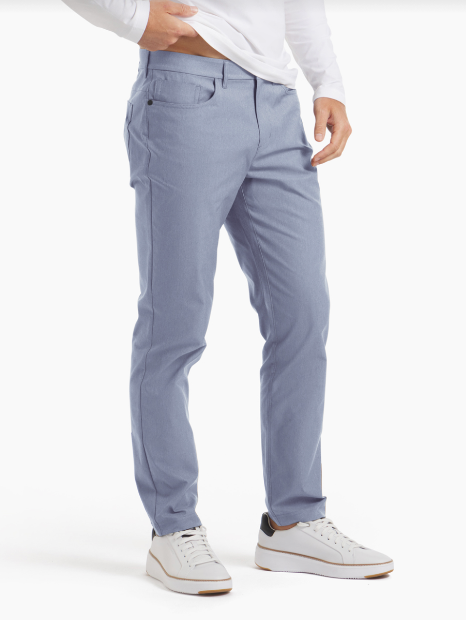 Public Rec Dealmaker Pants- Heather Chambray - Twin Lion