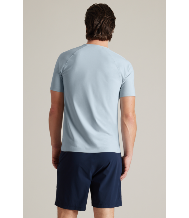 Reign Short Sleeve- Arctic Blue/White Heather