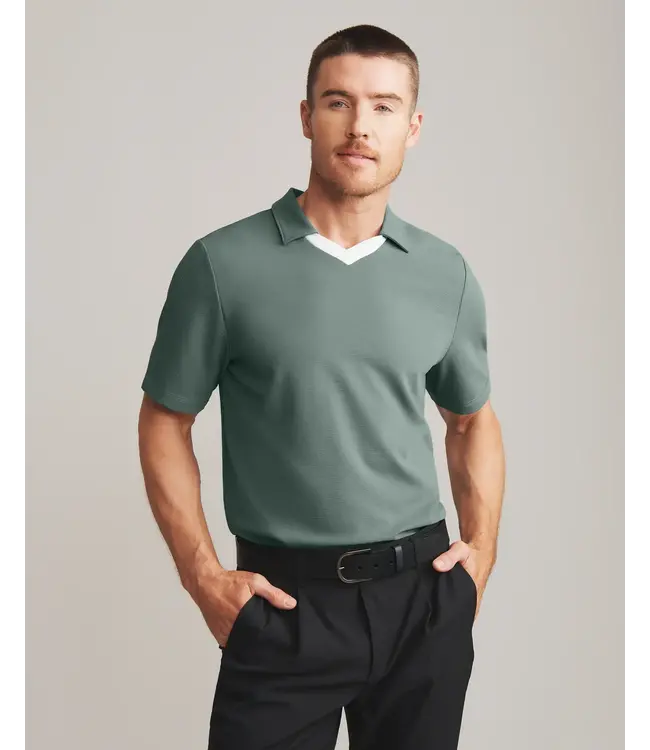 Links Golf Polo- Tidal Green