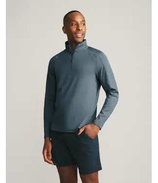 Rhone Apparel Rise 1/4 Zip- Dark Teal