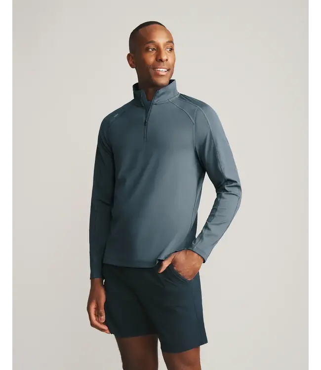 Rise 1/4 Zip- Dark Teal