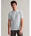 Commuter Polo Slim Fit- White/Green Double Stripe