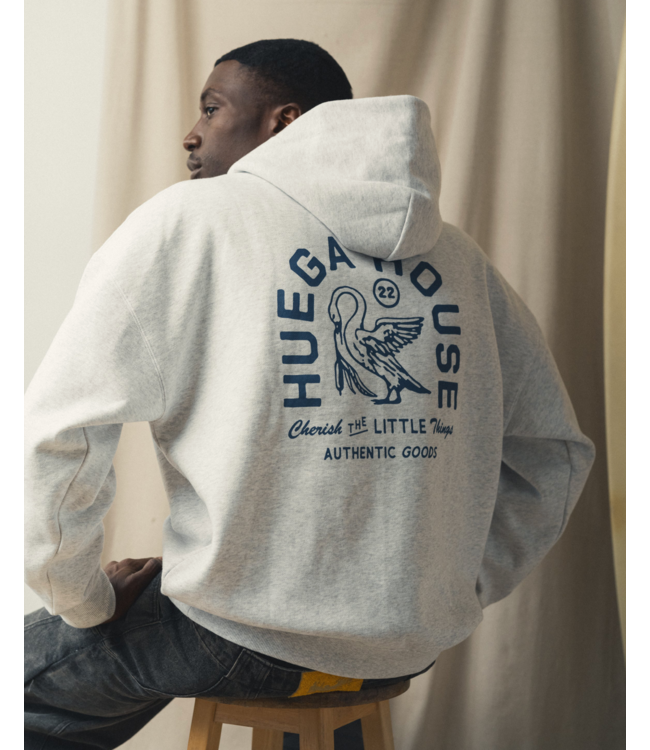 Signature Hoodie- Heather Grey