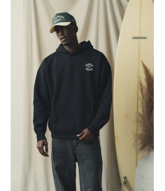 Huega House Signature Hoodie- Black