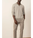 Liam Sweater Polo- Vetiver/Ivory
