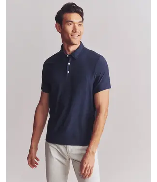 Rhone Apparel WFH Polo- Navy Heather