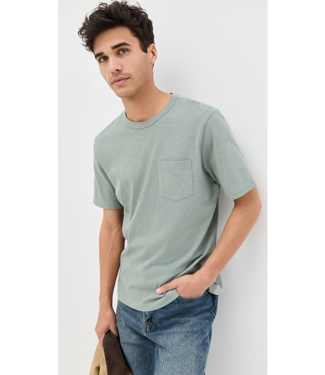 Sunwashed Pocket Tee- Sage Creek