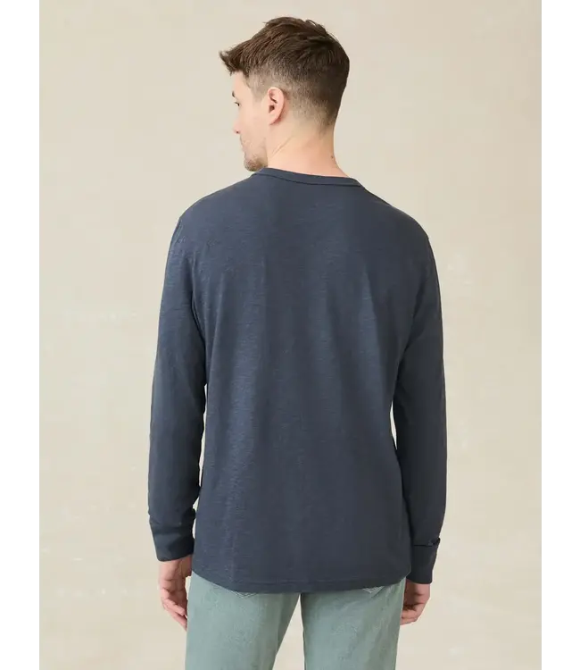 LS Sunwashed Tee- Dune Navy