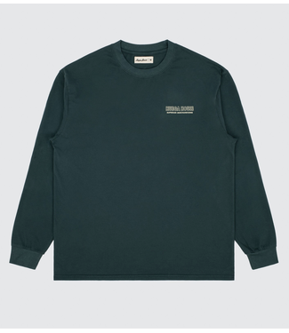 Huega House Long Sleeve Premium Tee- Green
